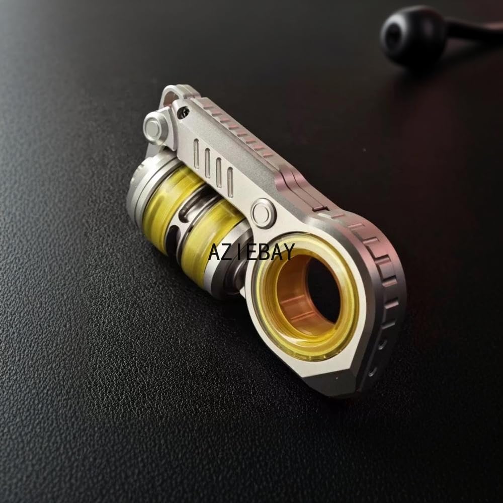 Amazon | AZIEBAY 磁気スライダー 金属製 EDC フィジェットトイ
